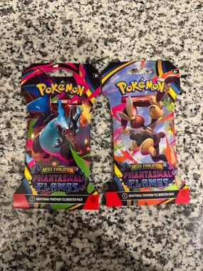 2 Pokémon Booster Packs